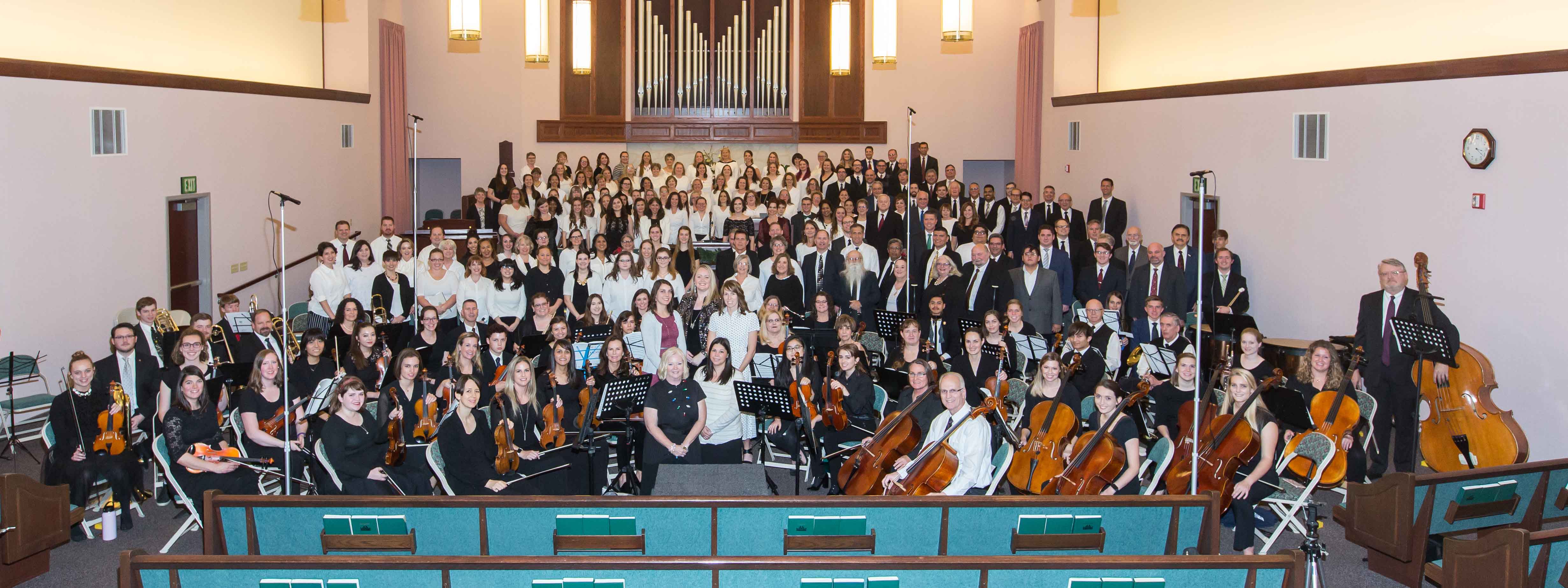 Photo of Choir and Orchestra